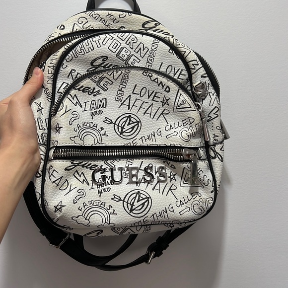 guess small suitcase